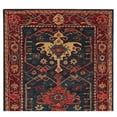 thumbnail image 2 of Eclatique Rug Persian Heritage Persian-Inspired Tufted Blue Bohemian Print Area Rug, 6' x 9', Non-Slip Backing, 2 of 5