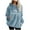 Blue fleece lined hoodie, variant on CFLVAEK Yes I'm Still Cold Me 24:7 Hoodies for Women Plus Size Fuzzy Fleece Hoodie Sweatshirts Oversized Long Sleeve Winter Warm Pullover Tops with Pockets Army Green XXXL