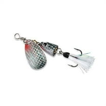 Blue Fox Classic Vibrax Size 3 Inline Spinner 1/4 oz Silver/Silver