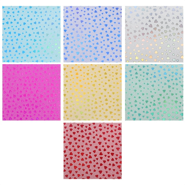 28pcs Glitter Origami Paper Iridescent Paper Square Shiny Folding Paper Colored Origami Sparkly Paper Handcraft for Crafts Projects