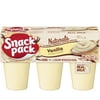 Snack Pack Vanilla Naturals Pudding Cups, 6 Count