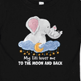 thumbnail image 4 of Inktastic My Titi Loves Me to the Moon and Back Elephant Family Boys or Girls Baby T-Shirt, 4 of 5
