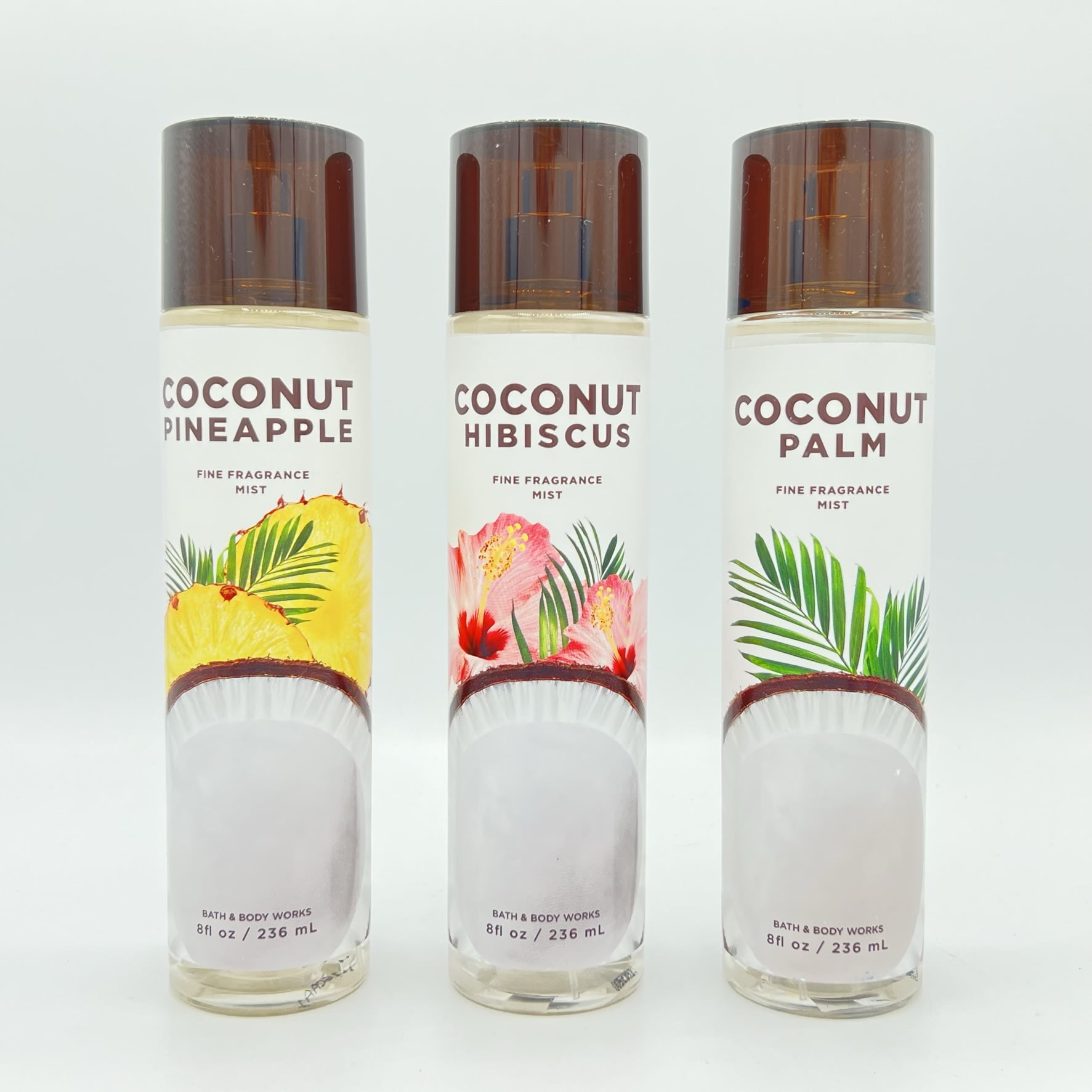 Bath & Body Works Coconut Fine Fragrance Mist Collection 8oz Full Size ...