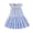 style-04 Blue, variant on Toddler Tutu Dress Toddler Baby Girl Dress Back to School Clothes Short Sleeve Smocked Dresses 4T (Blue,4 Years)
