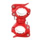 thumbnail image 1 of Naiovety 360 Rotación Ciclismo Bicicleta Luz Linterna Abrazadera Bicicleta Antorcha Clip Montaje Soporte de luz Soporte Ciclismo rojo blanco Naiovety HW4561-04B, 1 of 5