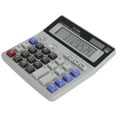 thumbnail image 1 of Calculadora de función estándar NikouMX con energía solar LCD escritorio, 1 of 8