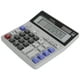 thumbnail image 2 of Calculadora solar con pantalla LCD, calculadora básica de oficina con funciones estándar de 12 dígitos., 2 of 14