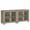 Wash Gray, variant on Buffet Cabinet with Glass Door, Kitchen Storage Cabinets with Adjustable Shelf, 34 inch, Oak