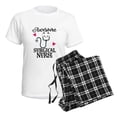 thumbnail image 4 of CafePress - Awesome Surgical Nurse Pajamas - Women's Short Sleeve Print T-Shirt and Pants Light Cotton Pajama Set, 4 of 7