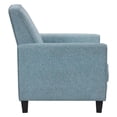 thumbnail image 4 of Furniture of America Ducee Transitional Fabric Push Back Chair in Blue, 4 of 11