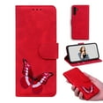 thumbnail image 2 of Wallet Case for Samsung Galaxy A13 5G, Shockproof TPU Inner Case with RFID Blocking Credit Card Holders, PU Leather Folding Book Flip Magnetic Phone Cover for Galaxy A13 5G - Red, 2 of 6