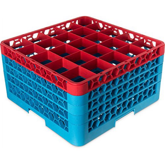 carlisle Porte-Verres Optique 25 Compartiments Taille Complète Ensemble de 2