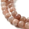 thumbnail image 3 of 5Strand Natural Multi-Moonstone Beads Strands Moonstone & Sunstone Beads Round 6mm Hole: 1mm about 68pcs/strand 15.5 inch, 3 of 5