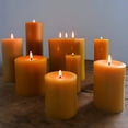 thumbnail image 3 of Beeswax Round Pillar Candle, 3 of 3