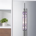thumbnail image 3 of NETILGEN Easter Day Rabbit Daisy Refrigerator Door Handle Covers 2 PCS Set, Non-Slip Kitchen Appliance Decorative Mat for Fridge Dishwashers Microwave Home Indoor Kitchen Decor,Purple, 3 of 6