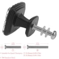 thumbnail image 3 of 4 Pcs Square Cabinet Handle Drawer Pulls Easter Egg Knobs with Screws Furniture Office Cabinet Knob Decoration, 3 of 7