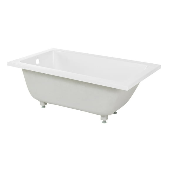 Lausanne 54" x 30" Reversible Drain Drop-In Bathtub