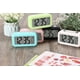 thumbnail image 4 of Reloj despertador digital multifuncional LED Luz inteligente Reloj Temperatura Calendario perpetuo Verde Sailing Electrónica, 4 of 5