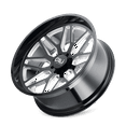 thumbnail image 3 of Cali Off-Road 9115-26483BM Invader 9115 Gloss Black Milled Spokes Wheel - 26 x 14 in., 6-139.7 mm, -76 mm, 106.1 mm, 3 of 3