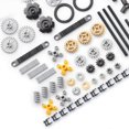 thumbnail image 4 of 116 pcs Technical Gears Axle Pin Connectors - Wheels Connectors Rack Gear Brick FK FK, 4 of 5