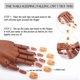 thumbnail image 2 of Nail Practice Hand Decinier Professional con 100 puntas de uñas, 2 of 8