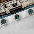 thumbnail image 4 of Erosebridal Multi-Tone Wood Black Camper RV Print Blackout Curtains Set of 2 (52x84 Each), Rustic Camping Window Curtains for Kids Boys and Girls, 4 of 6