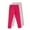 Red-11, variant on Sentuca 3PC Girls Leggings Cotton Slim Fit Pants for Kids Stretchy Comfort Yoga Pants Playwear Multipack Fall Winter
