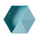 thumbnail image 4 of Inteprter Caja de almacenamiento multifuncional nórdica, soporte de pared Hexagonal, soporte geométrico, organizador colgante, soporte, Almacenamiento y organización del hogar Azul, 4 of 6