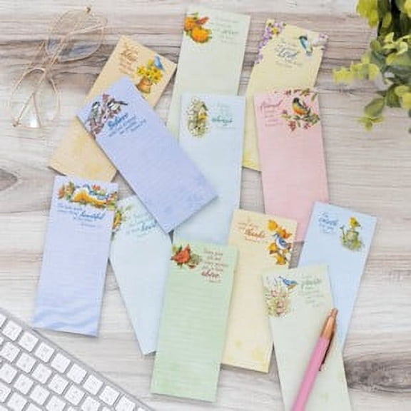 Seasonal Songbirds Inspirational Memo Pads