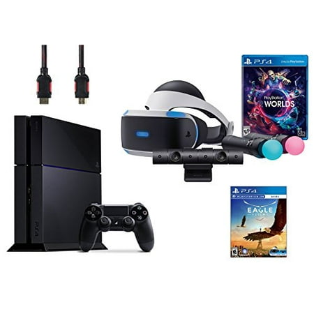 PlayStation VR Launch Bundle 3 Items:VR Launch Bundle,PlayStation 4 and VR Game Disc Eagle Flight VR