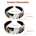 thumbnail image 3 of Pack of 2 Spotted Dog Headbands for Washing Face or Facial, Skincare Makeup Headbands for Face Washing, Skin Treatment, 3 of 6