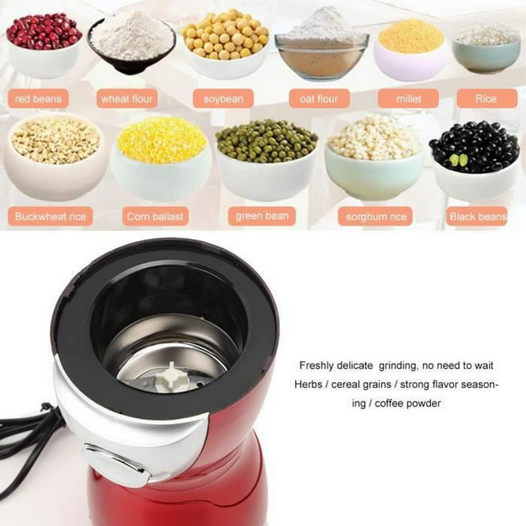 Latady Herb Grinder Spice Grinder Coffee Grinder Electric Spice Grinder  Electric, Grinder for Coffee Bean Spices and Seeds Weed Grinder Large  Capacity/Fast /Electric 