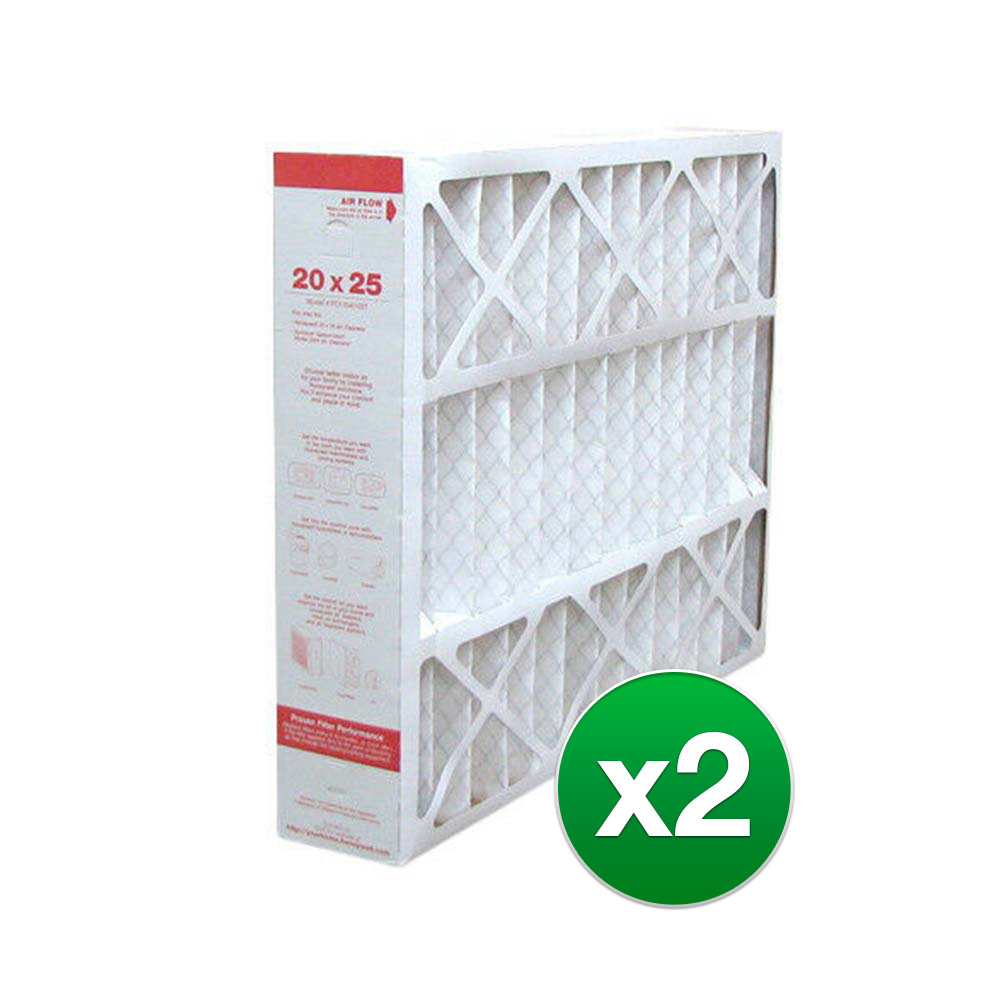 2 Pack 20x25.5x4.38 MERV 13 Aftermarket Lennox Replacement Filter 20x26x5 