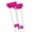 Hot Pink, variant on Crutcheze Original Underarm Crutch Pads & Hand Grip Covers – Premium, Sweat-Resistant, Washable Comfort Set – Fits Adult & Youth Crutches – Black