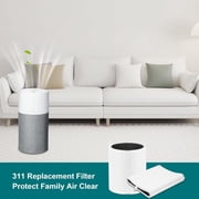 Filter Replacement For Air Purification HEPA Activation Carbon Composite
