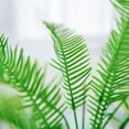 thumbnail image 6 of Efavormart 2 Bushes | 19" Artificial Green Cycas Fern Leaf Spray Indoor Faux Plant Decor Wedding Bouquets, 6 of 10