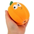 thumbnail image 4 of 1 juguete con forma de calabaza, chirriador, juguete de entrenamiento para mascotas, juguete de látex para mascotas., 4 of 5