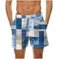 thumbnail image 1 of Men's Big&Tall Swim Trunks, Mens Swim Trunks Bathing Suit 5 Inch Quick Dry Swim Shorts with Pockets Swim Suits Hawaiian Shorts for Men S-5XL Bathing Suits Woman Clearance, 1 of 5