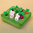 thumbnail image 1 of Carrot Snuffle Mat For Dogs Cats Puzzle Toy With 12 Carrots For Small Medium Large Interactive Pet Stress Relief Dogs Chew Toys, 1 of 5