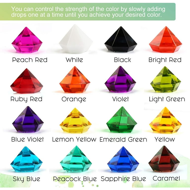 Let's Resin 16-Color Epoxy Resin Dye Set photo 3
