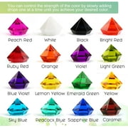 LETS RESIN 16 ColorConcentrated Liquid Epoxy Resin Dye, Colorant for Resin Coloring, Resin Jewelry, Resin Art Crafts DIY Making (Each 0.35oz)