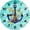 Ytxc-32P, variant on Eveokoki 10 Inch Nautical Anchor Wall Clock, Non Ticking Silent Clocks, Nautical Retro WoodenAnchor Clocks, Easy to Read Wall Clocks for Kitchen/Living Room/Bedroom