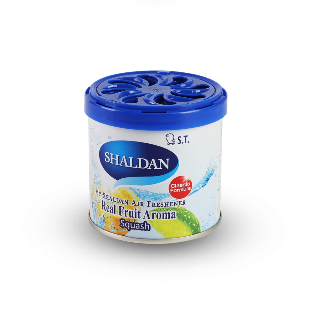 My Shaldan Limonene Squash Fruit Scent Air Freshener Car/Home Gel Steel