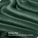 thumbnail image 2 of Juego de Sábanas de Felpa de Microfibra Ultra Suave Bare Home Bolsillo Profundo Tamaño Twin XL Verde Bosque, 2 of 7