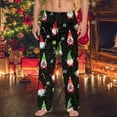thumbnail image 2 of Hfolob Pants For Men Mens Christmas Casual Pants Pajamas With Drawstring Pockets Christmas Pants Outdoor Pants, 2 of 4