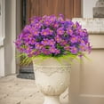 thumbnail image 2 of ZZ 36pcs Faux Plants Outdoor, Uv Resistant Artificial Plants Outdoor Fake Flowers Plants Plastic Greenery Shrubs, 2 of 7