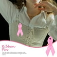 thumbnail image 3 of HONITANO 100Pcs Cancer Awareness Accessories Pink Polyester Ribbons for Fundraising and Support, 3 of 6