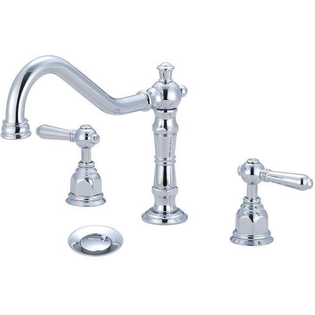 Americana 3AM400 Two Handle Lavatory Widespread Faucet - Polished Chrome