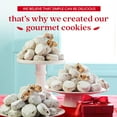 thumbnail image 2 of David's Cookies Butter Pecan Meltaway Cookies Gift Tin, Holiday's Sweet Sampler Treat, 32 oz, 2 of 8