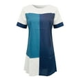 thumbnail image 4 of Tan Dress for Women Maxi Dress with Sleeves Women's Summer Dresses Casual Beach Summer Linen Dress For Womens Half Sleeve O School Dresses Ball Gown plus Size Women Womens Casual V Neck Maxi Dress, 4 of 6